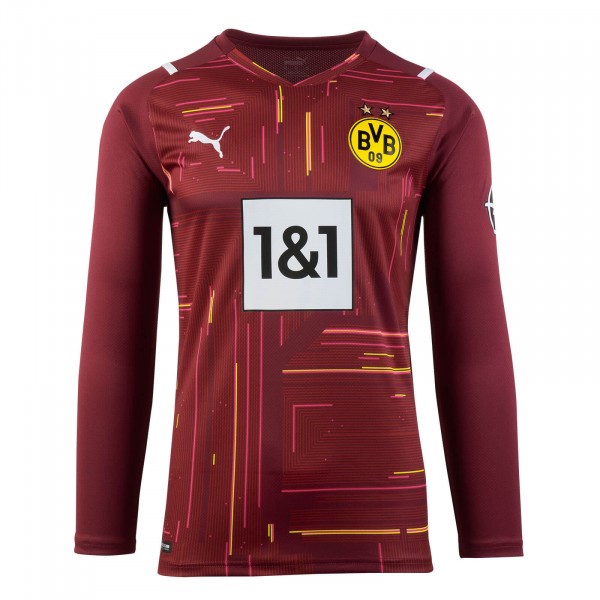 Tailandia Camiseta Borussia Dortmund Portero 2021/2022 Rojo